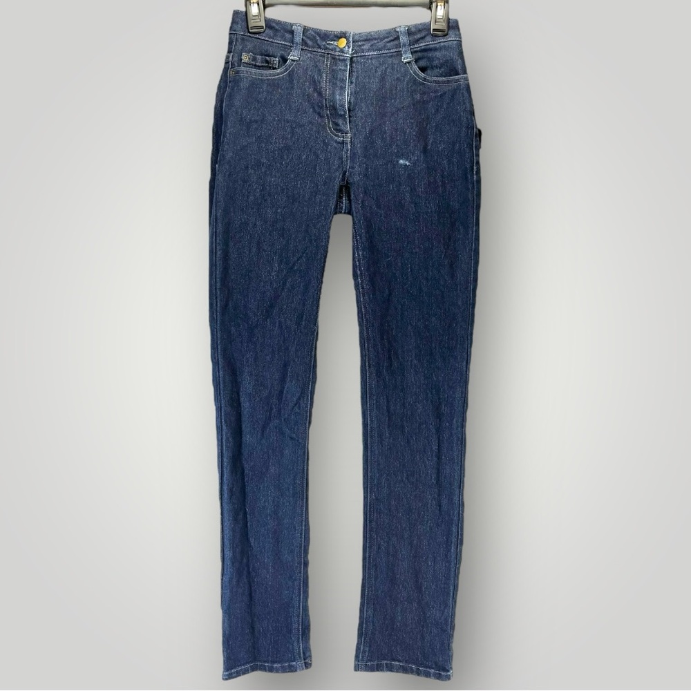 Apparel Collection Mid Rise Stretch Skinny Jeans Women Sz 0 dark wash denim